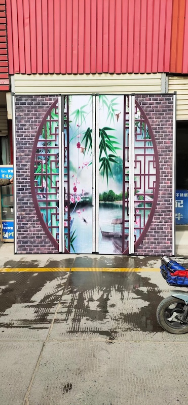 無(wú)紡布折疊門